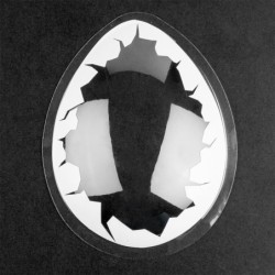 Plastikowa nakładka jajko, 10 sztuk