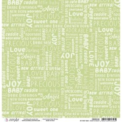 Waga i wzrost, arkusz papieru 30,5 x 30,5 cm