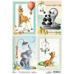 Piuma papier ryżowy, rozm....