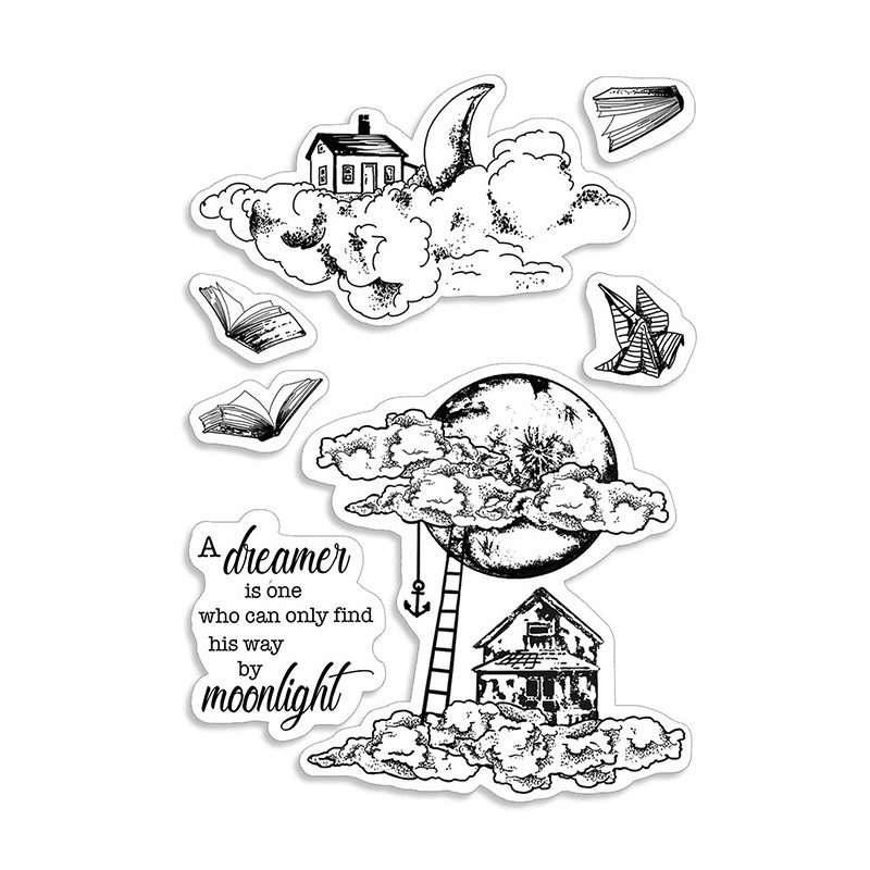 Ciao Bella stemple, rozm. 10x15 cm, Moonlight