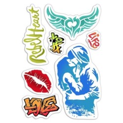 Stemple zestaw, rozm. 10x15...