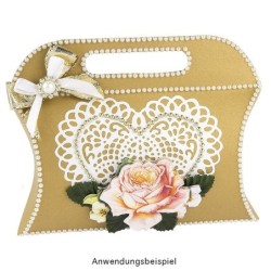 Wykrojnik do papieru, serce rozm. 10,2 x 8,8 cm