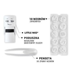 Pieczątka Little Nio, Pobieramy się, zestaw 13 szt