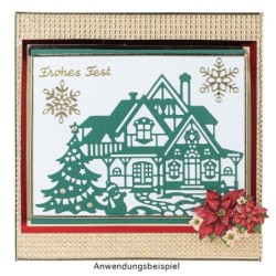 Wykrojnik do papieru, zima 4szt