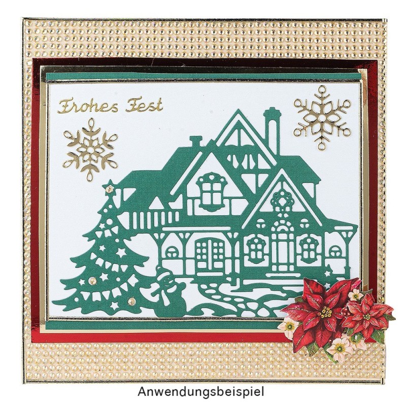 Wykrojnik do papieru, zima 4szt