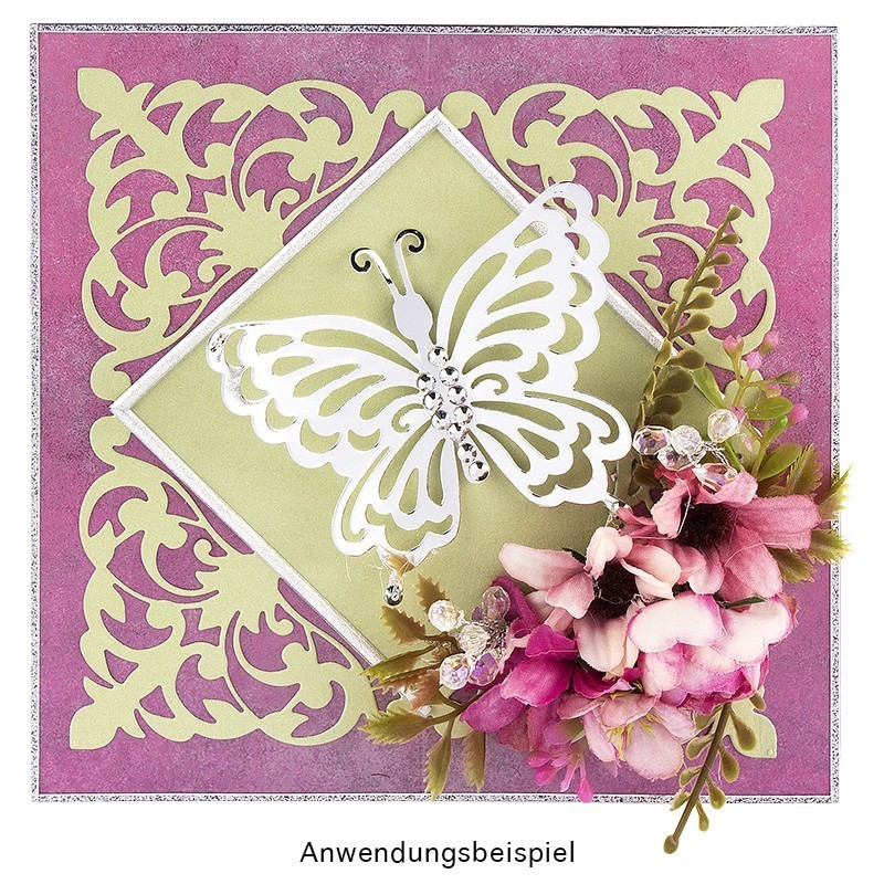 Wykrojnik do papieru, kopertówka 14cm x 14cm