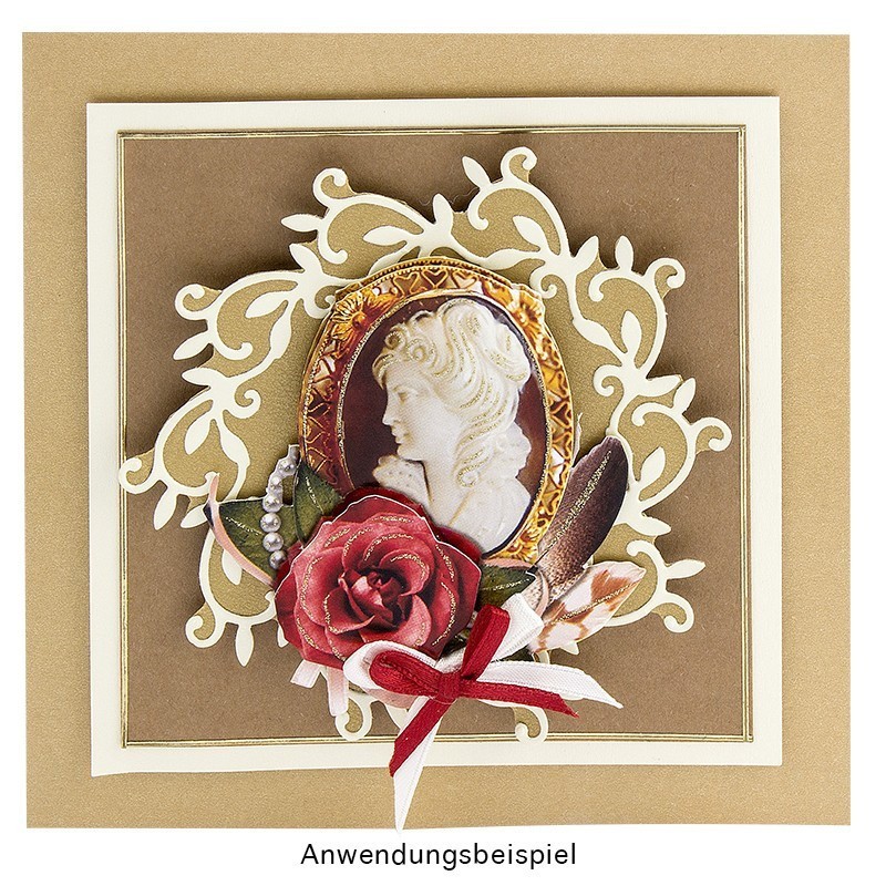 Wykrojnik do papieru, wianek Ø 10,3cm