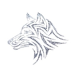 Termo aplikacje z kamieni hot fix, A4,  5szt