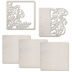 Ciao Bella album kwadratowy do scrapbookingu DIY