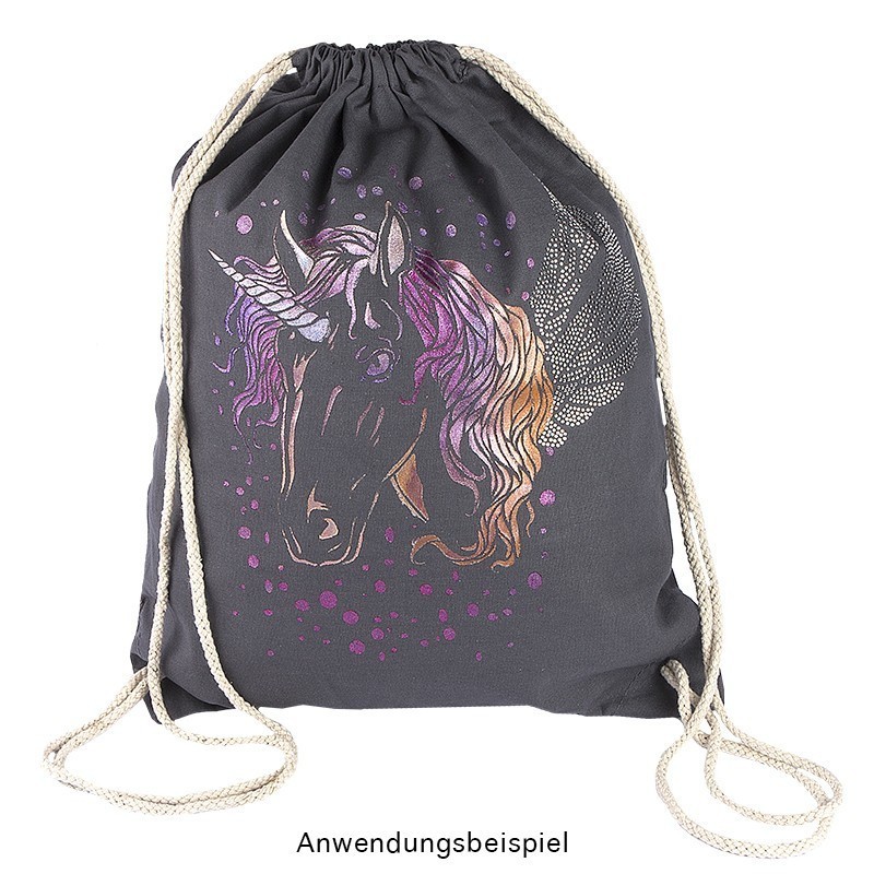 Szablon do malowania - Jednorożec rozm. A4