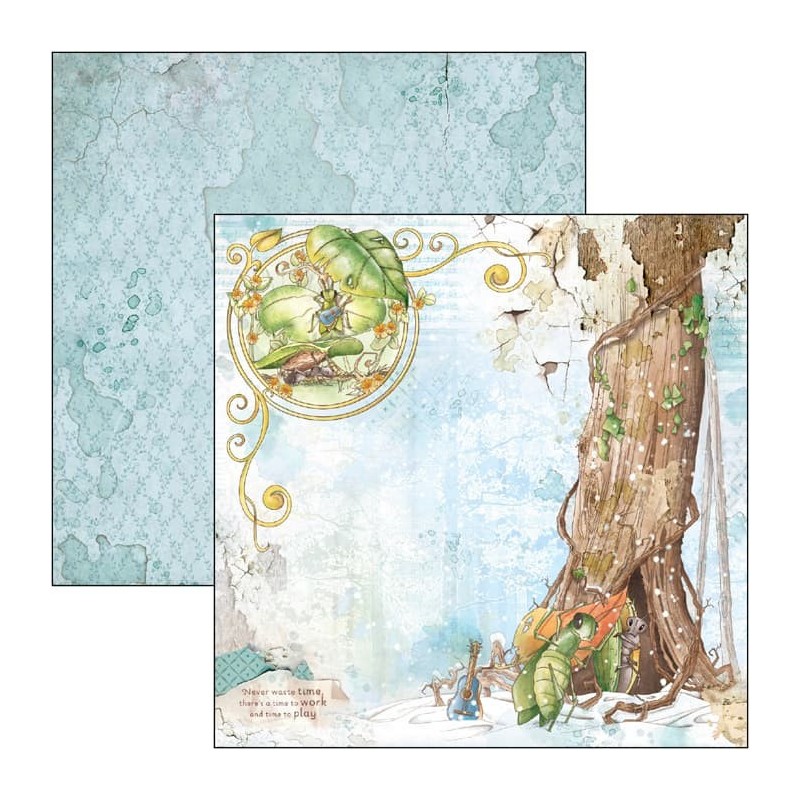 Aesop's Fables zestaw, 24 kartki, rozm. 15cm x 15cm