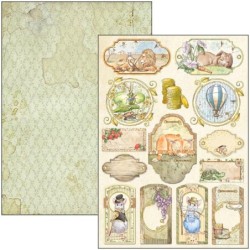 Aesop's Fables zestaw, 9 kartek, rozm. A4