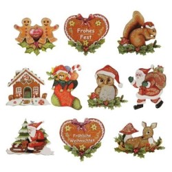 Motywy 3D,  Świąteczne,...