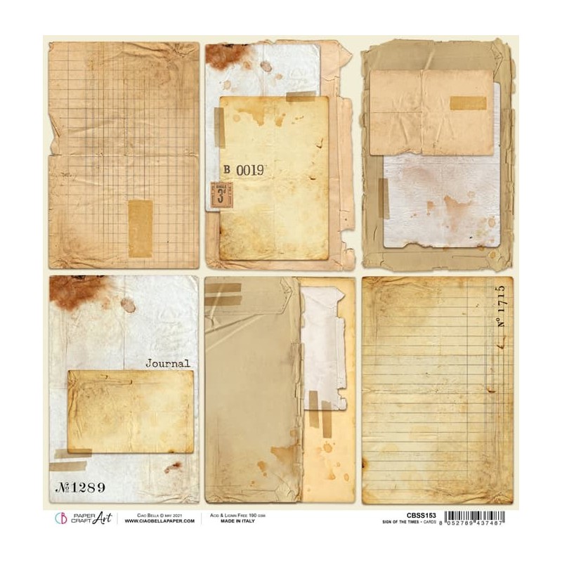 Sign of the Times arkusz papieru, 30,5cm x 30,5cm