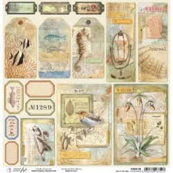 Sign of the Times Tags & Frames, arkusz papieru 30,5cm x 30,5cm