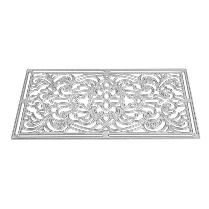 Wykrojnik do papieru - barokowe kwiaty 2 szt