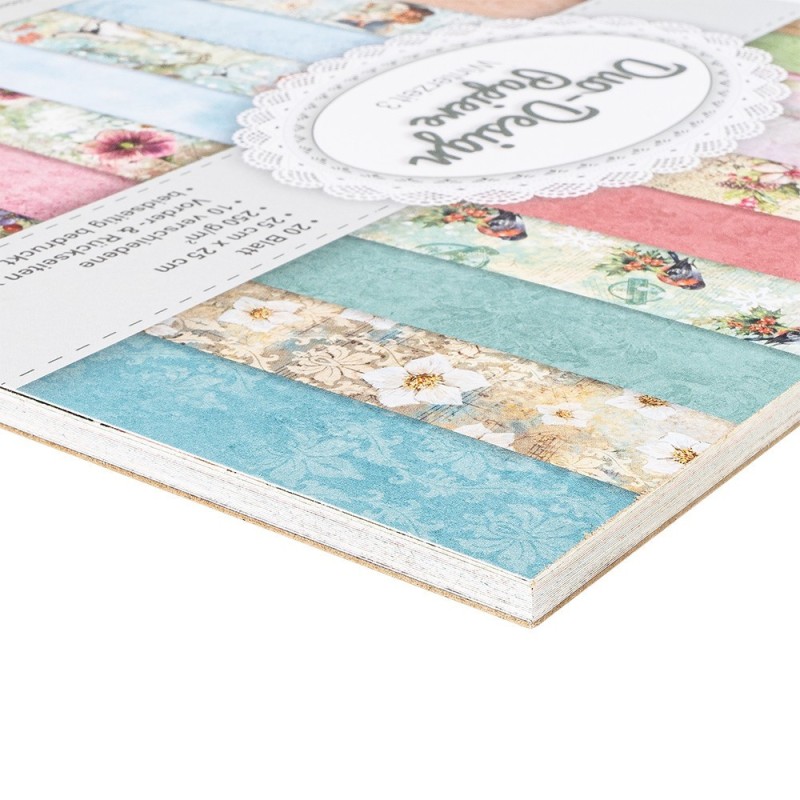 Zestaw papierów światecznych nr 3, 25 x 25cm