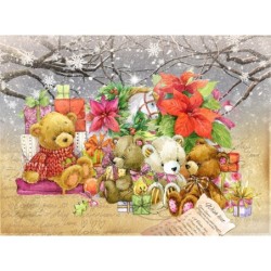 Świąteczny papier ryżowy A4 Cadence