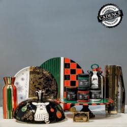 Transfer Rub on Cadence, świąteczny, srebrny, A3, nr 06