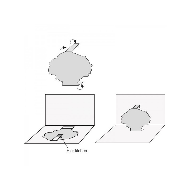 Pop-Up 3-D projektuje, Wielkanoc sceny