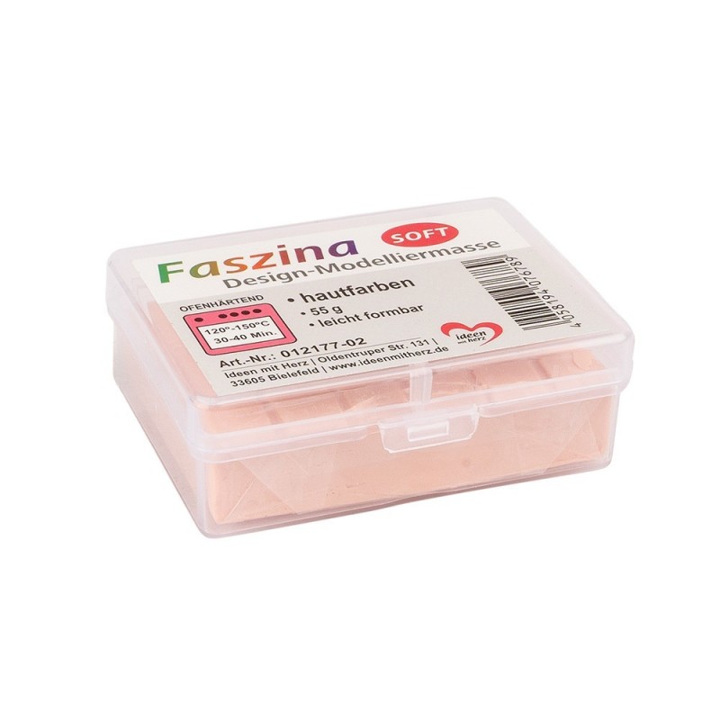 Modelina termoutwardzalna, Faszina Soft 55g, cielisty