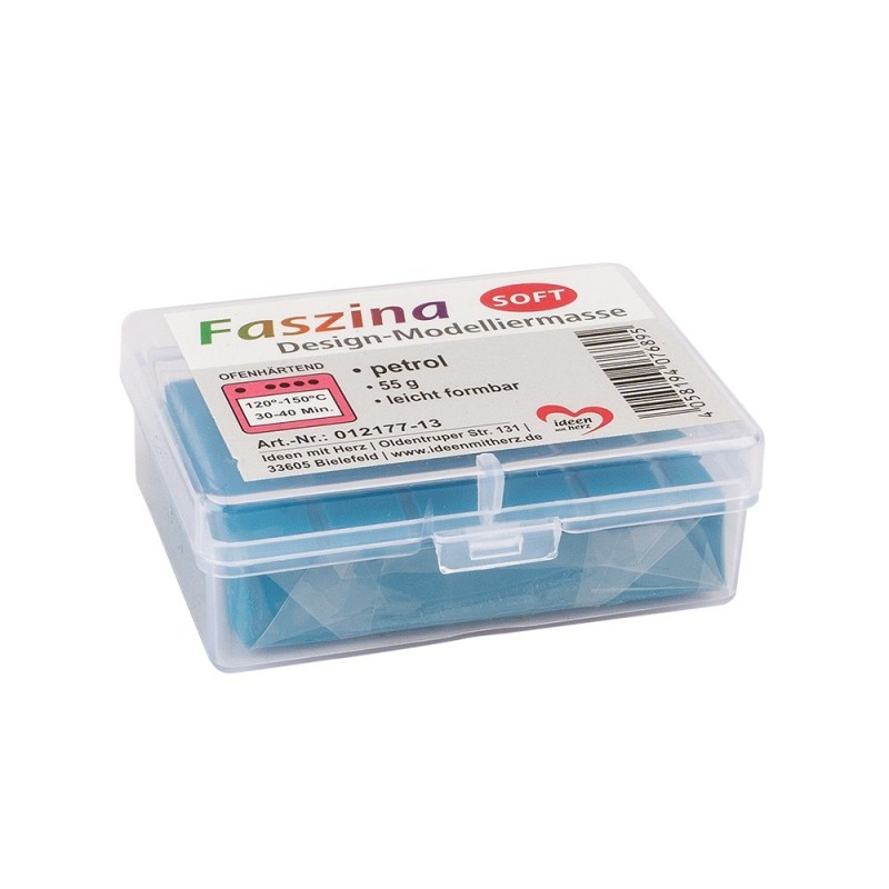 Modelina termoutwardzalna, Faszina Soft 55g, petrol
