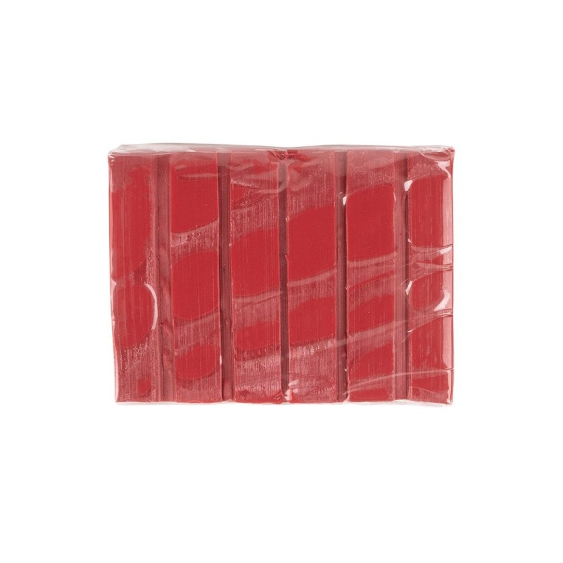 Modelina termoutwardzalna, Faszina Soft 55g, ciemnoczerwona