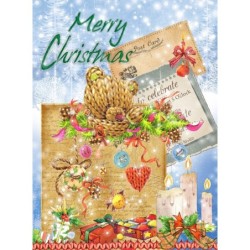 Papier ryżowy świąteczny...