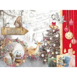 Papier ryżowy świąteczny...