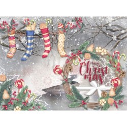 Papier ryżowy świąteczne...