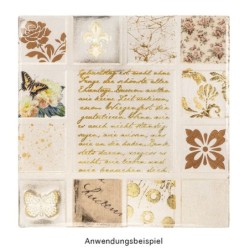 Płytka ceramiczna do mix mediów, 20x20cm, biała