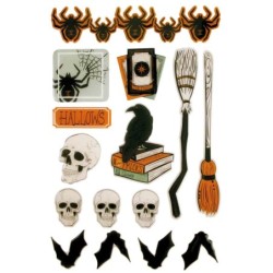 Naklejki z żywicy Halloween...