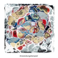 Farba z medium do pouringu, złota 180ml