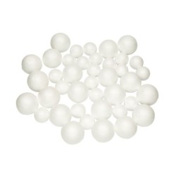 Kule, bombki styropianowe...