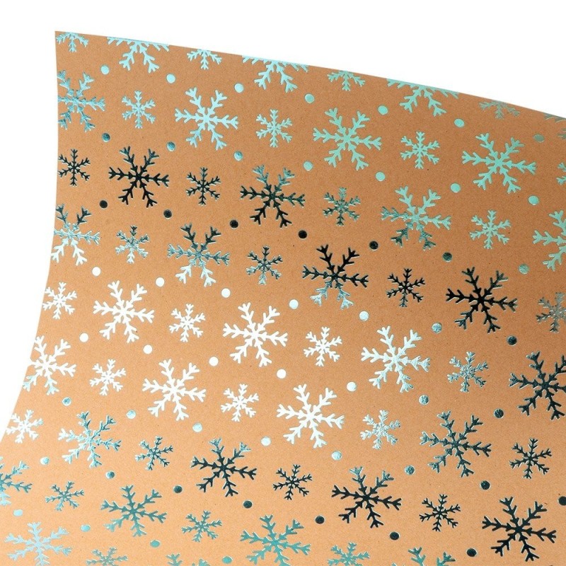 Papier dekoracyjny świąteczny A4, 10 kartek, 250g/m