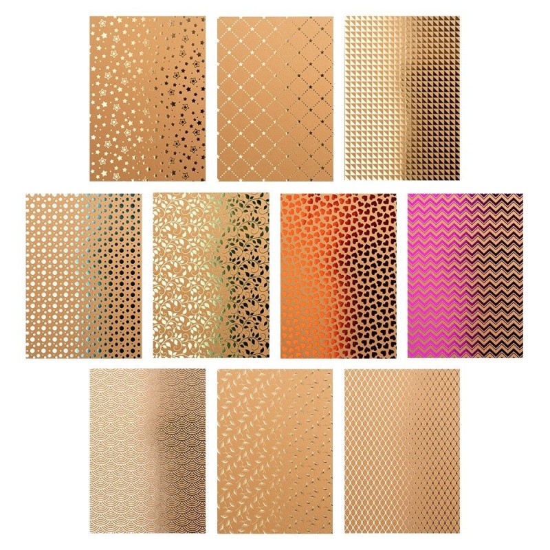 Papier dekoracyjny, tła, rozm. A4, 250g/m²