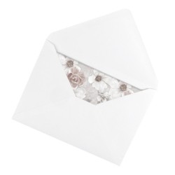 Bazy do kart okolicznościowych, róże, rozm. B6, 10szt.