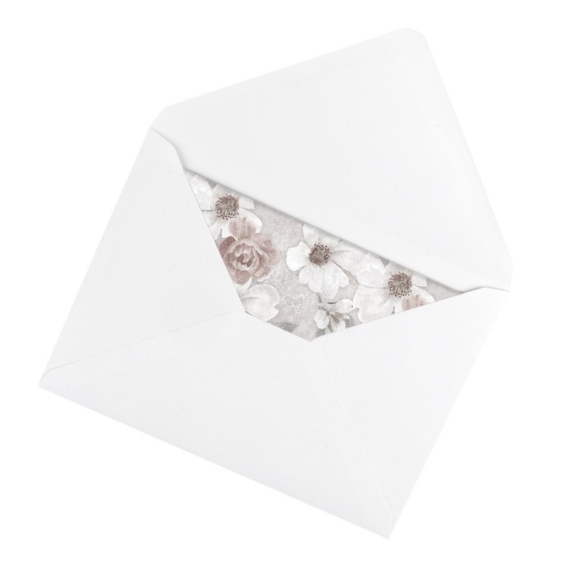 Bazy do kart okolicznościowych, róże, rozm. B6, 10szt.