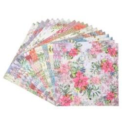 Zestaw papierów, Świąteczny czas, 20 kartek, 25x25 cm