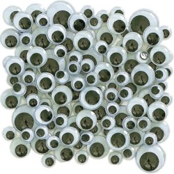 Oczy dekoracyjne, ruchome 116 szt