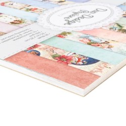 Zestaw papierów, Zimowy czas 2, 20 kartek, 25x25 cm