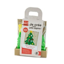 Zestaw świąteczny, choinki...