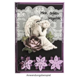 Dziurkacz wycinająco-wytłaczający kwiat 3 cm