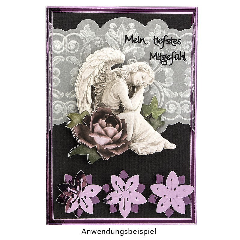 Dziurkacz wycinająco-wytłaczający kwiat 3 cm