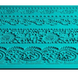 Foremka silikonowa ornamenty, rozm. 20,9x15x0,2cm