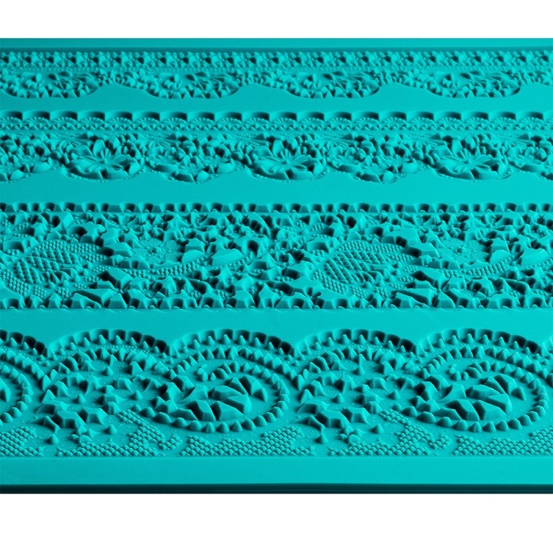 Foremka silikonowa ornamenty, rozm. 20,9x15x0,2cm