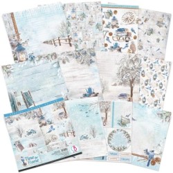 Ciao Bella zestaw paierów Time for Home 12 kartek