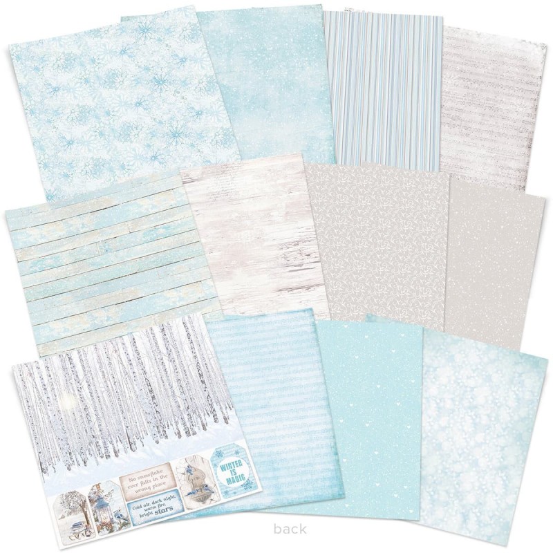 Ciao Bella zestaw paierów Time for Home 12 kartek