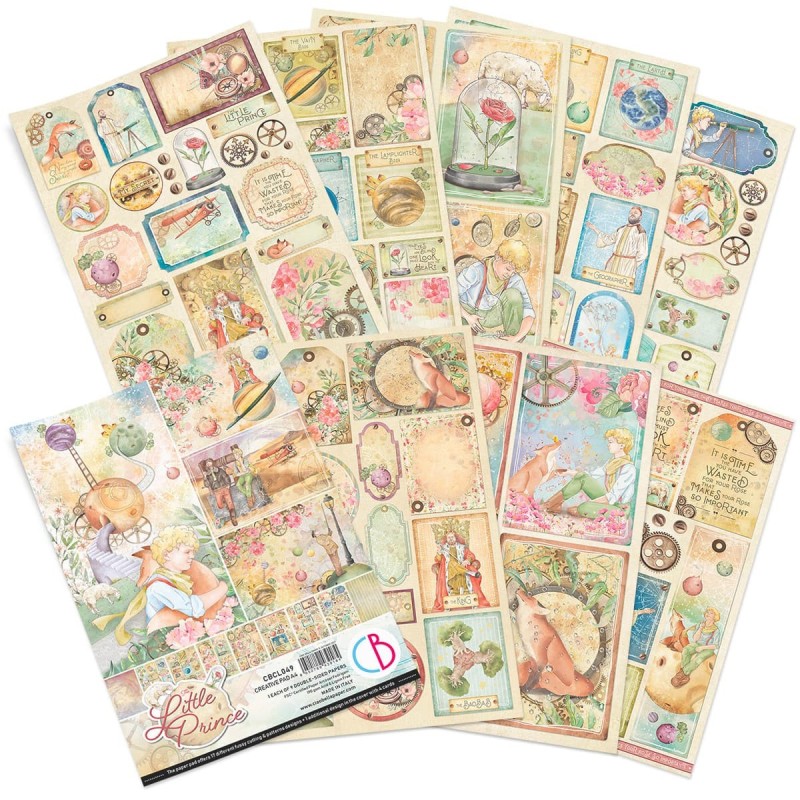 The Little Prince, zestaw 9 kartek, rozm. A4