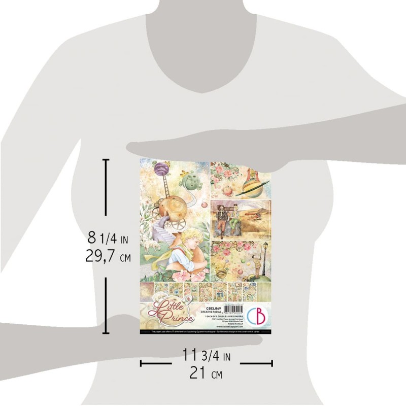 The Little Prince, zestaw 9 kartek, rozm. A4